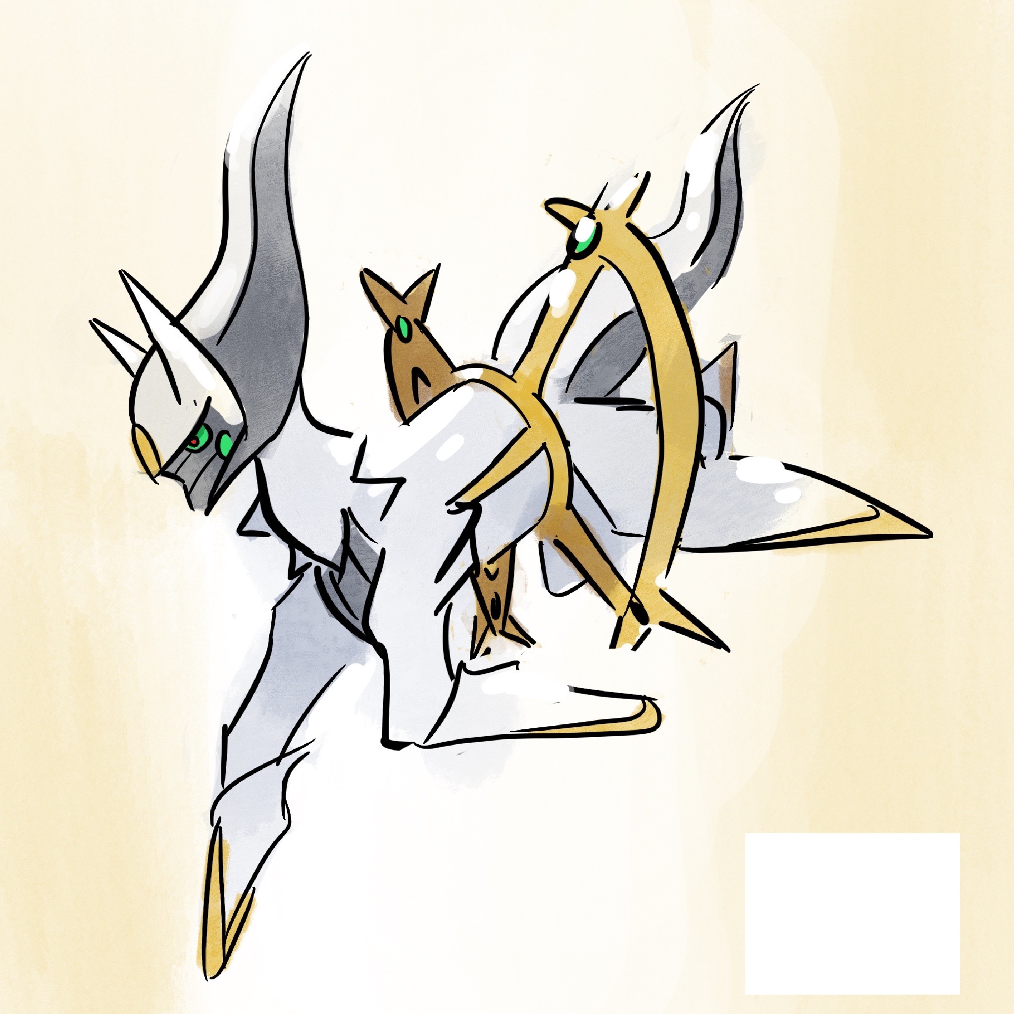 Arceus from Pokemon: Arceus and the Jewel of Life