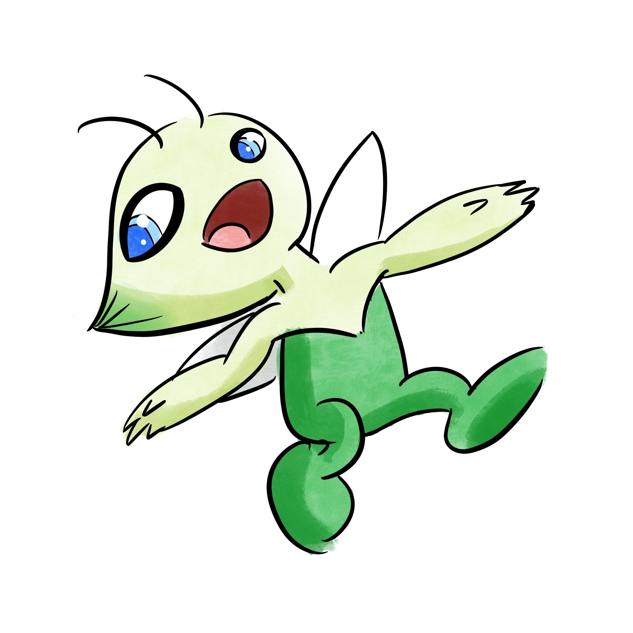 Celebi from Pokemon 4ever