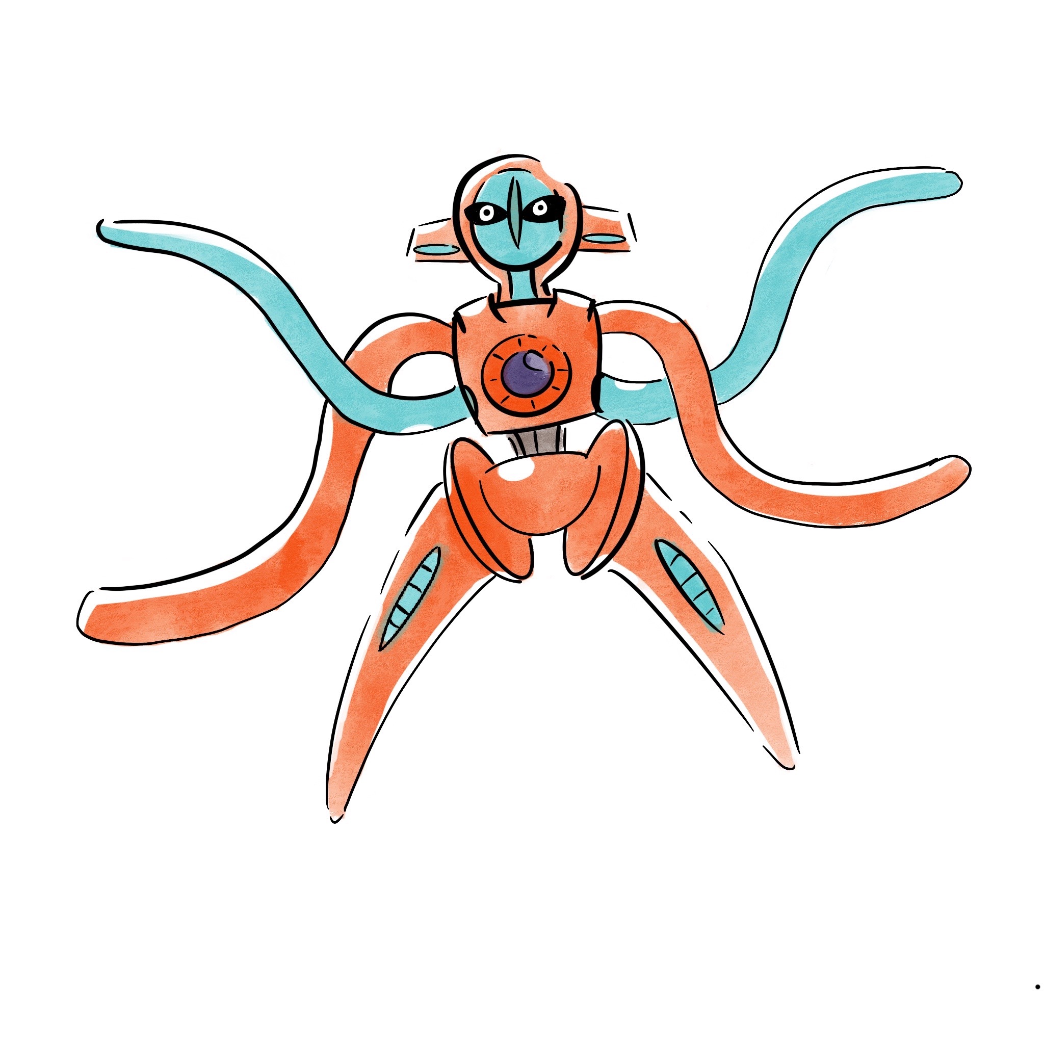 Deoxys from Pokemon: Destiny Deoxys