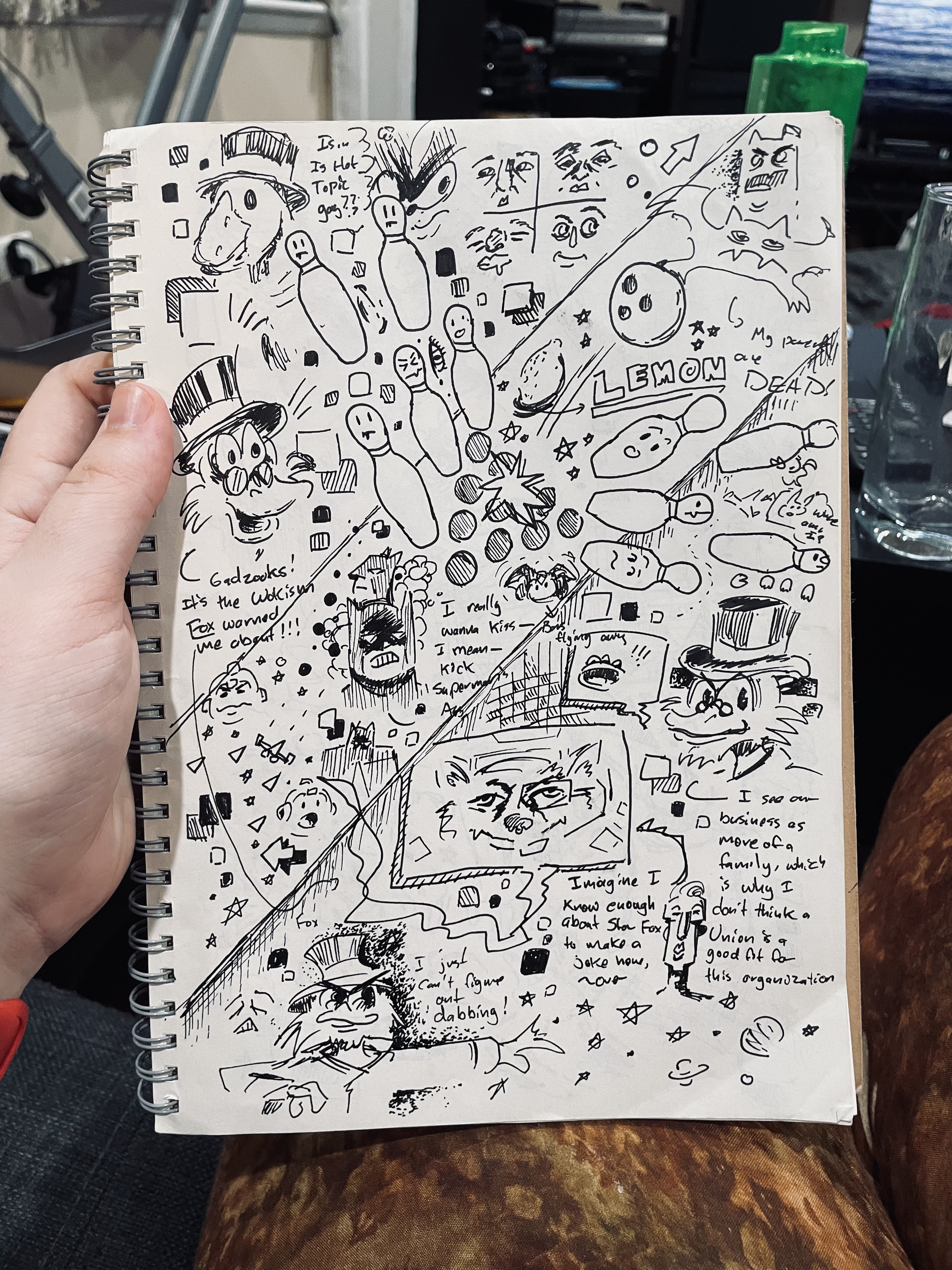 More doodles from Saturday