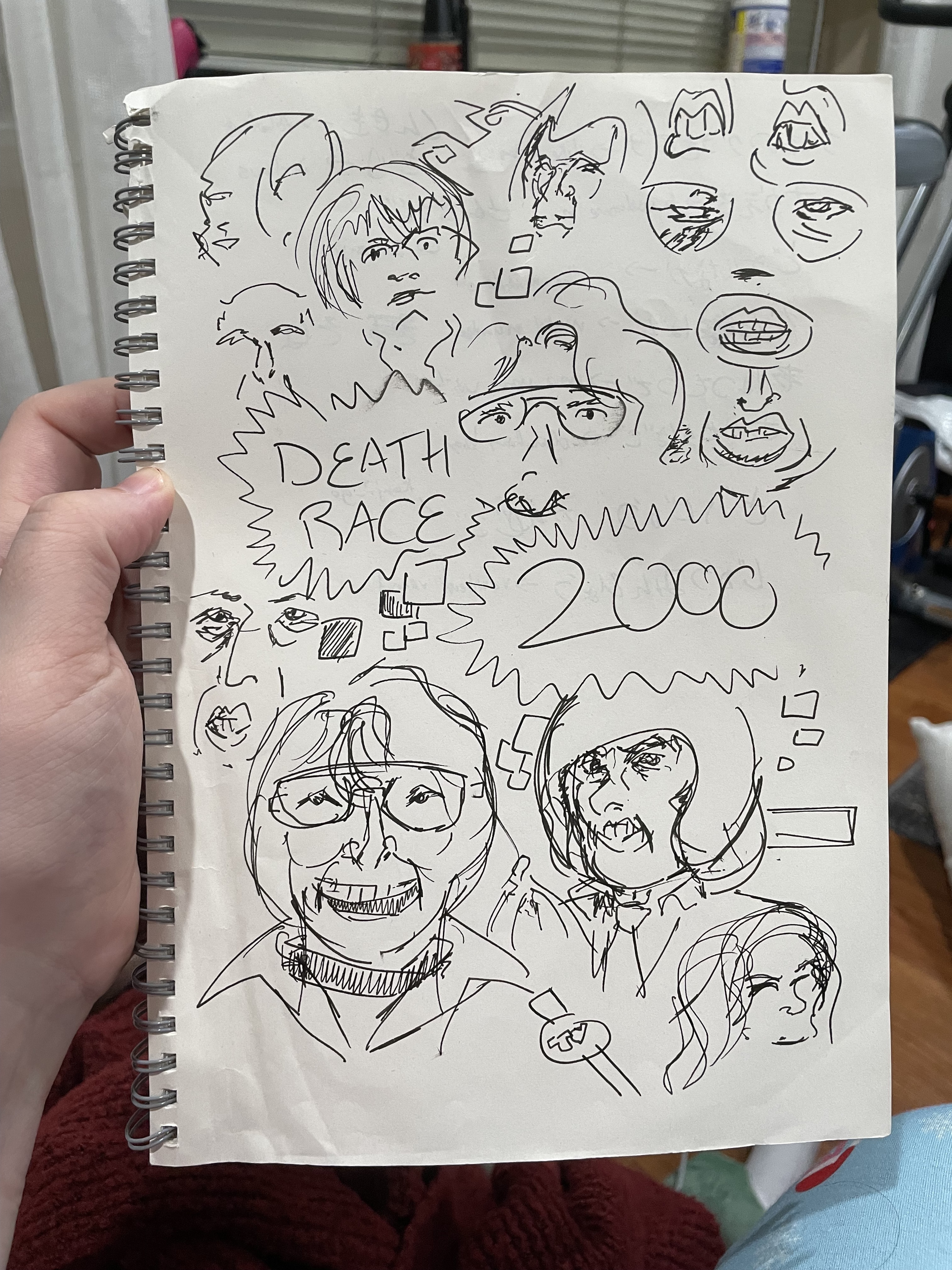 Sketches from Death Race 2000